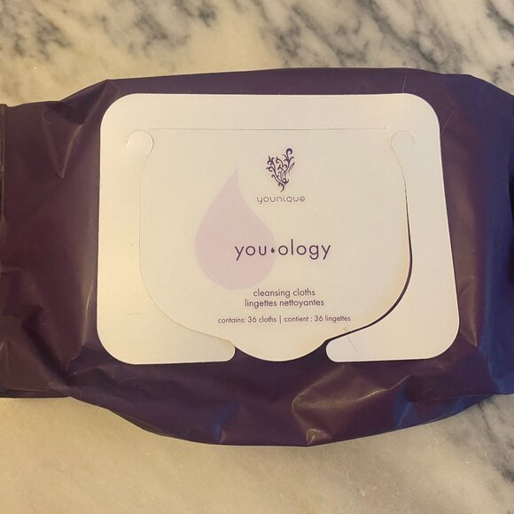 NEW Younique Youology Makeup Remover Cleansing Cloths 36QTY. B11 - Picture 1 of 1